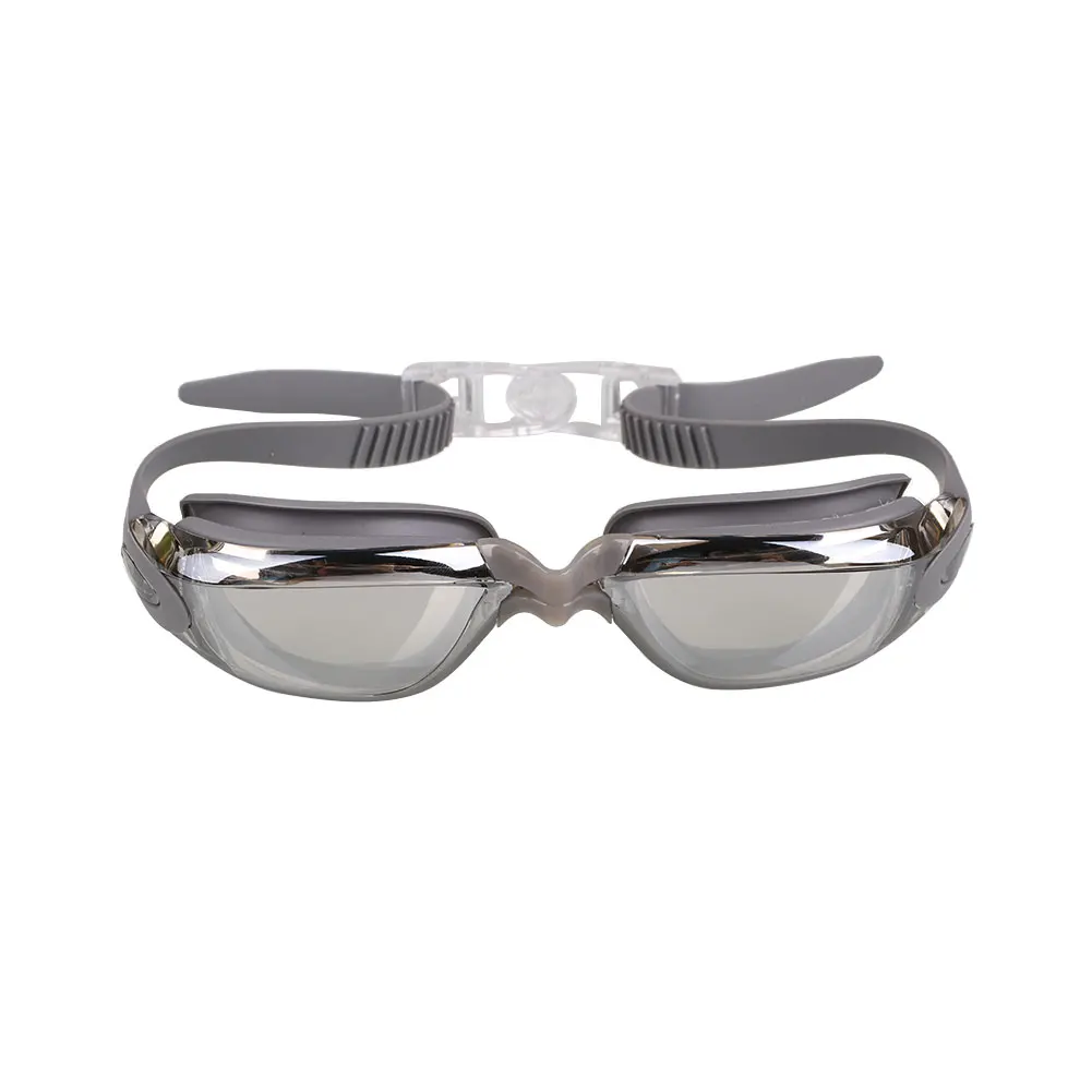 Мужские профессиональные плавательные очки для близоруких очки для плавания противотуманные УФ очки - Цвет: -5.5