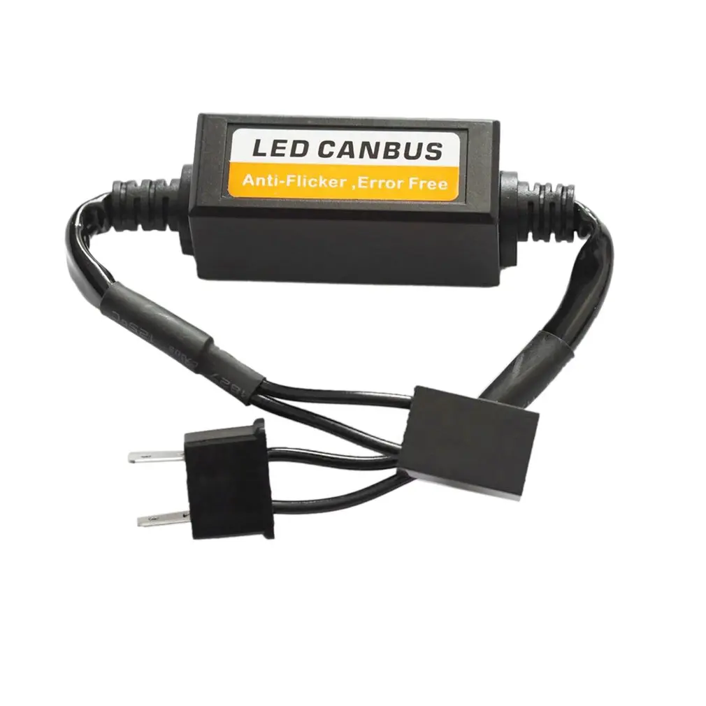 

9-36V H7 LED Decoder Anti Flicker Car Headlight Adapter Error Free LED Canbus Headlight Decoder Canceller Car Supplies Hot