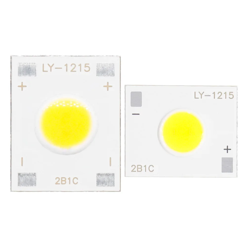 24Pcs Led Cob Chip Light 3-3.2V 250-300Ma Diodi Lampadina Per Messa A Fuoco Esterna Faretto Giardino Perline Di Luce Integrate Bianco
