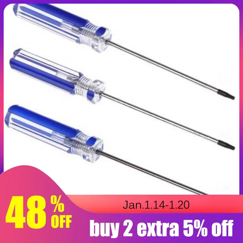 

360 Wireless Controller 45# Steel 1PC Tamper Proof Screwdriver Security Torx Driver For XBOX T8/9/10 Torx Security Screw Driver