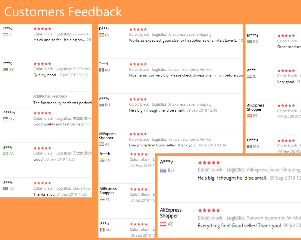 customers feedback