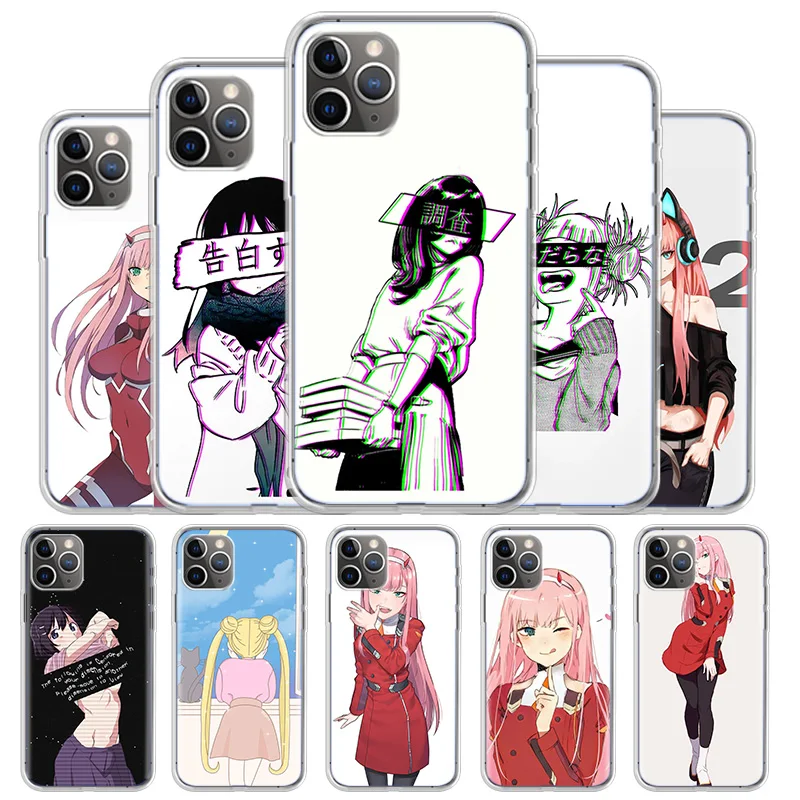 Модный чехол LEWD Sad с японским аниме для Iphone 5 6S 7 8 Plus 11 12 Pro Max мягкий Apple Phone X XR XS MAX SE