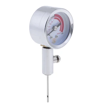 

Ball Pressure Gauge Metal Made, Test And Adjust The Pressure For Soccer Basketball Volleyball And Other Balls