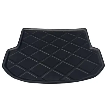 

For Hyundai IX45 2013-2018 1PC Black Car Styling Cargo Liner Car Trunk Mat Carpet Interior Floor Mats Rubber Pad Accessories
