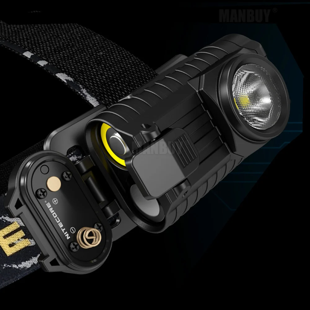 Бесплатная доставка светодиодный налобный фонарь NITECORE HA23 CREE + Перезаряжаемый