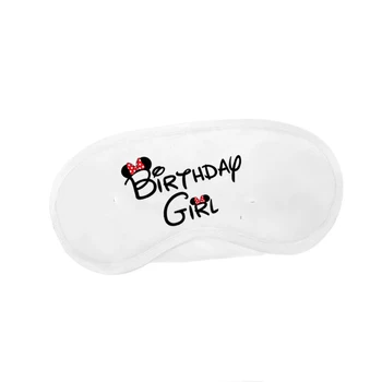

Minnie Mouse Disney birthday girl Makeup Cosmetic Emergency Kit Bag sleep mask 16th 21st 30th 40th 50th Party decoration gift