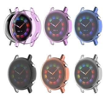 

Smartwatch Replacement Smart Watch Cover Protector Case for Huawei Watch GT2 42MM Transparent Watch Screen Protector Cover Case