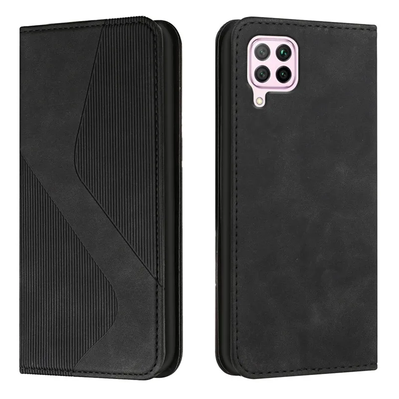 Huawei P40 Lite Case Magnetic Leather Flip Cover on For Funda Huawei P40 Lite E P 40 P40Lite E Pro Wallet Phone Case Bag Coque 2