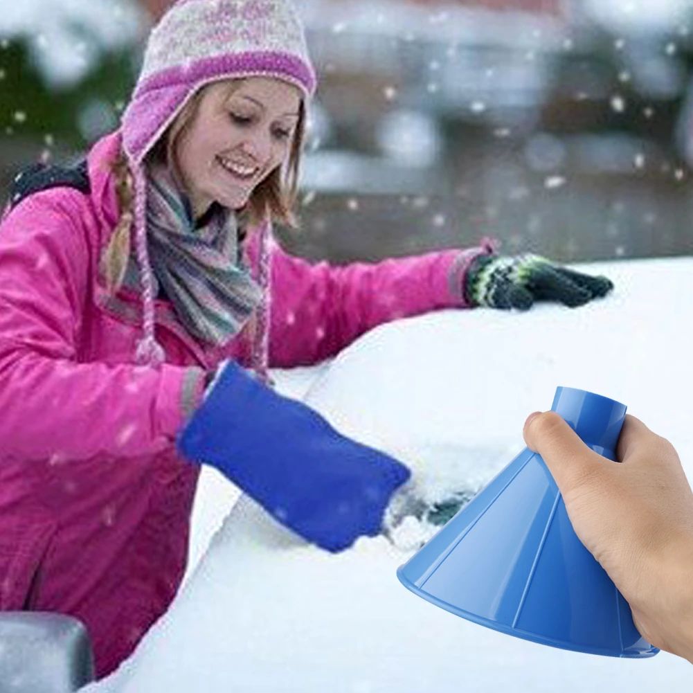 Многофункциональная щетка для удаления снега, скребок для инструментов для чистки ветрового стекла автомобиля