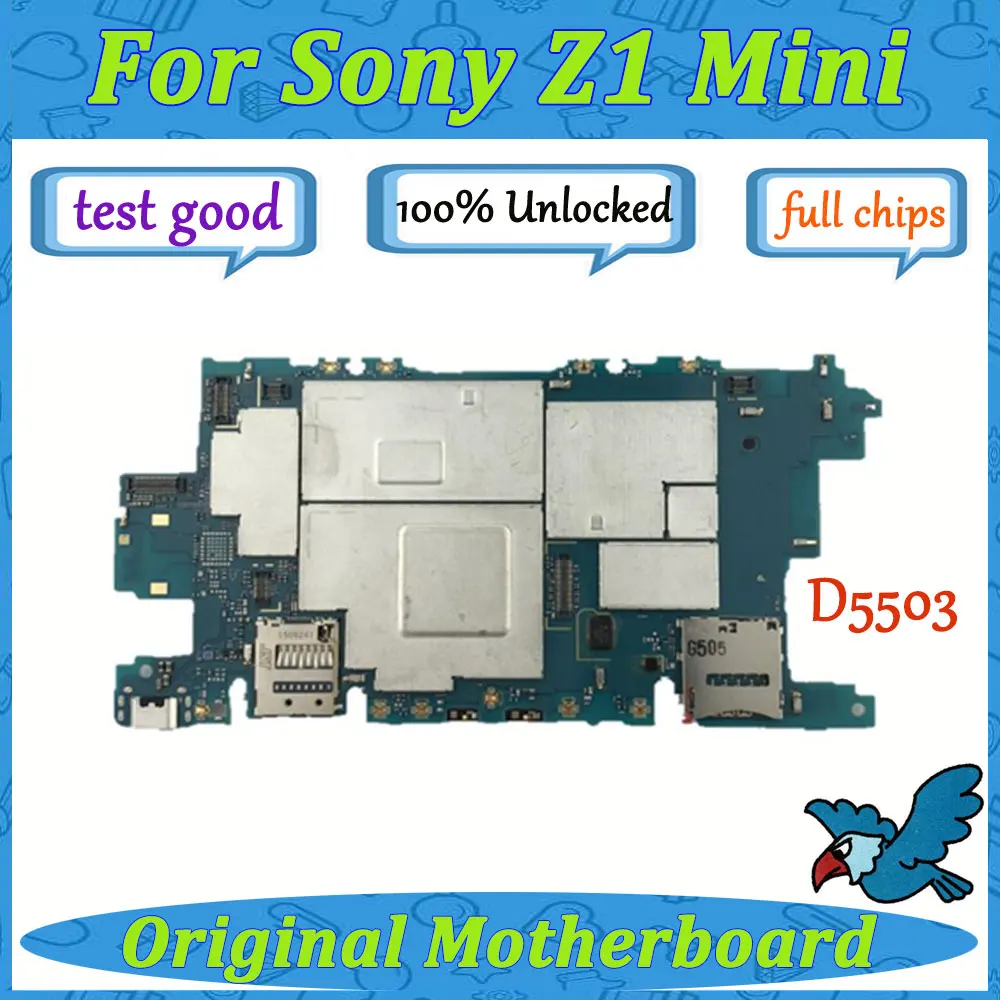 Полностью разблокированная материнская плата для sony Ericsson Z1 Mini D5503 с чипами Материнская плата ОС