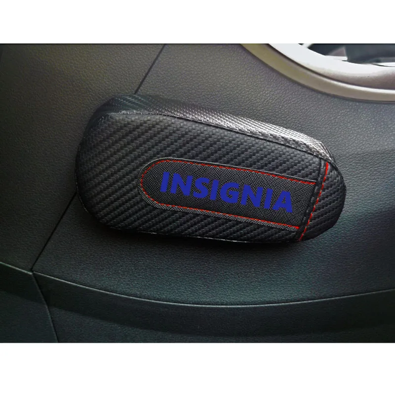 Для Opel Insignia 1 шт., карбоновая кожа, авто подушка для ног, наколенник, Автомобильный Дверной рычаг, автомобильные аксессуары, защита для автомобиля