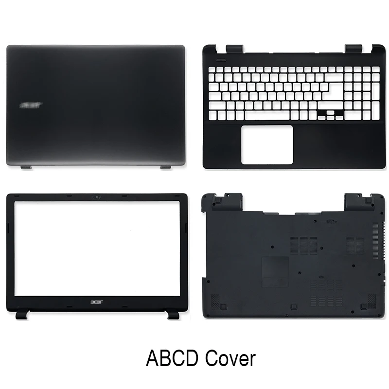 NEW LCD Back Cover For Acer E5-571 E5-551 E5-551G E5-521 E5-511 E5-511P E5-531 V3-532 Front bezel Hinges Palmrest Bottom Case laptop sleeve Laptop Bags & Cases