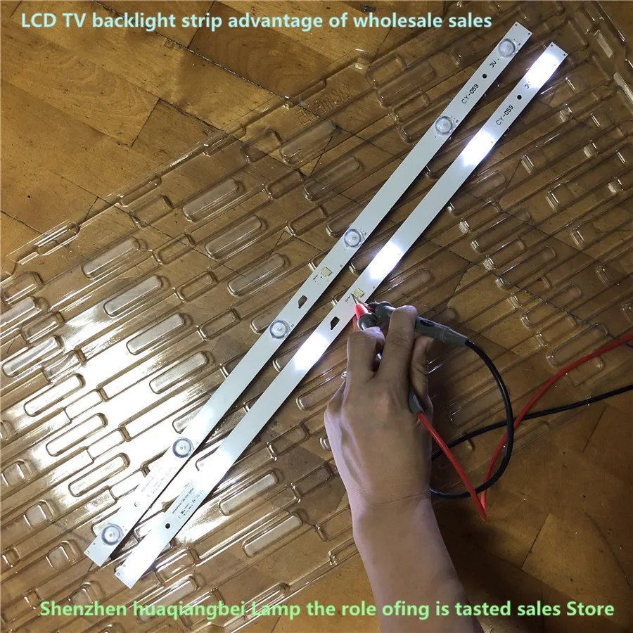 New 10 PCS 6LED LED backlight strip for 32HP100 TH32D500C L32S64TE5W JL.D32061330-004AS-M 057GS 4C-LB320T-GY6 JF3 JF4 W32H W32S