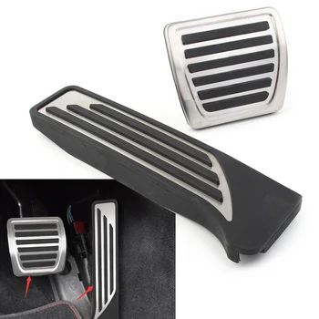 

For Alfa Romeo Giulia/Stelvio 2017-2020 MT Accelerator Brake Footrest Pedal Pad Stainless Car Decoration Modified Accessories