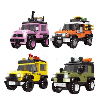 

New Technic Series Mini Off-road Vehicle Car Model Building Blocks Racing Car Moc Bricks Set Toys for Children Christmas Gift