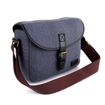 

Waterproof Retro Camera Bag Oxford Cloth Shoulder Men Women For DSLR Single Photography For Sony