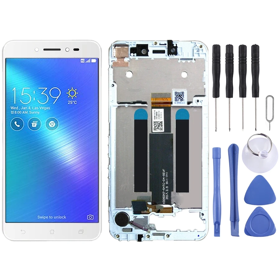 

LCD Screen and Digitizer Full Assembly with Frame for Asus ZenFone Live ZB501KL X00FD A007