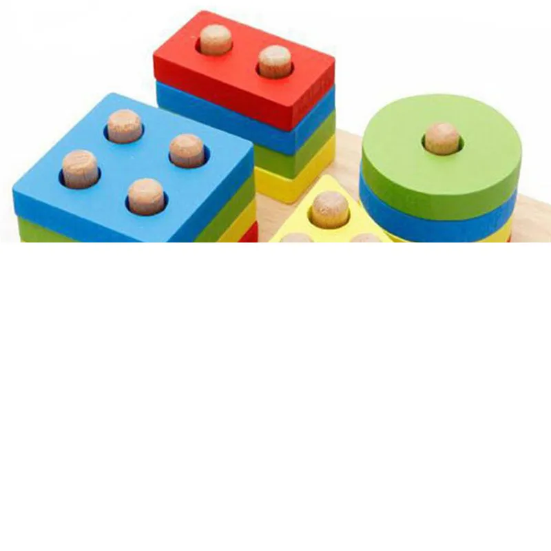 Детские деревянные Обучающие геометрические развивающие игрушки, мозаика 3D IQ головоломка для детей zabawki dla dzieci#4S06