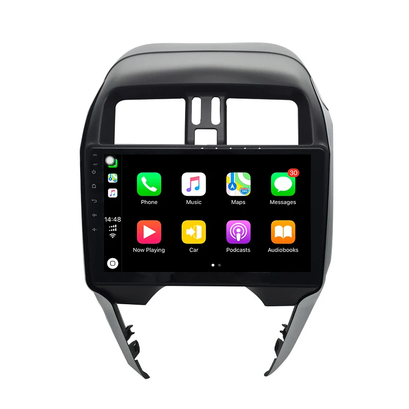 Sunny Lhd Android 9.0 Octa Core 4+64G Car Navigation Radio 1 Din Multimidia For 2011- Nissan Sunny Lhd