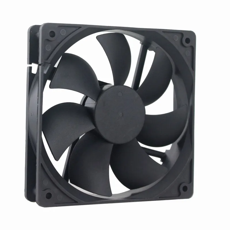 Gdstime silencioso ventilador de refrigeração dc 120mm,