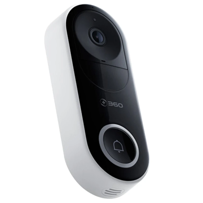 360 D819 1080P умный видео дверной звонок AI распознавание лица IR WiFi видеодомофон облачная записывающая сигнализация беспроводная камера безопасности