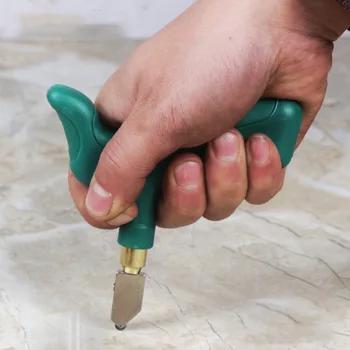 

Hand Held Roller Cutter Glass Tile Opener Manual Delimitation Portable Easy Operation Large Wheel Stable Time Saving Ceramic