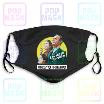 

Dark Atomkraft Fur Jeden Haushalt German Sci Fi Tv Adults Washable Reusable Mask with 2Pcs PM2.5 Filters 5 Layers