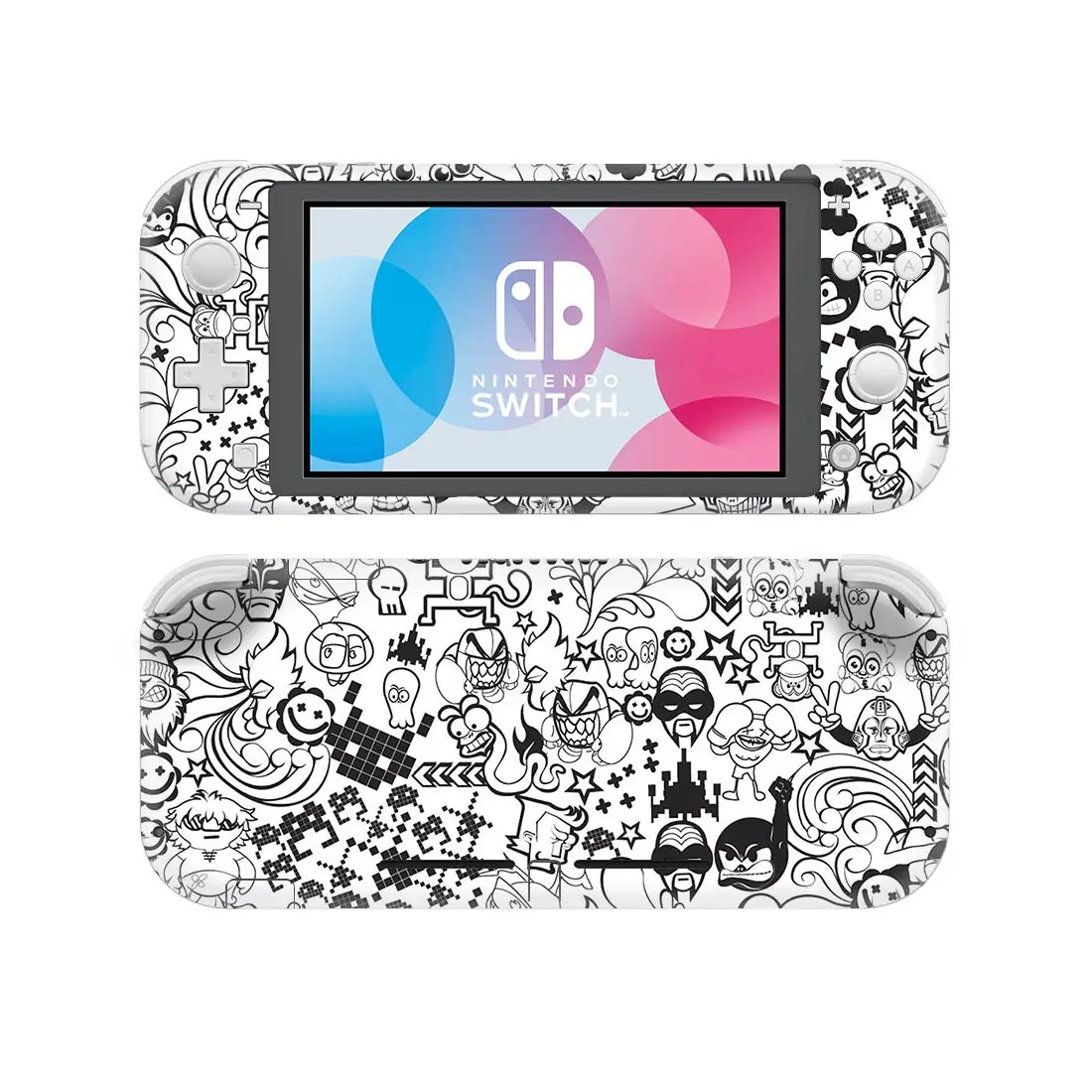 

Cool Graffiti Style Vinyl Skin Sticker for Nintendo Switch Lite NSL Protective Film Decal Skins Cover