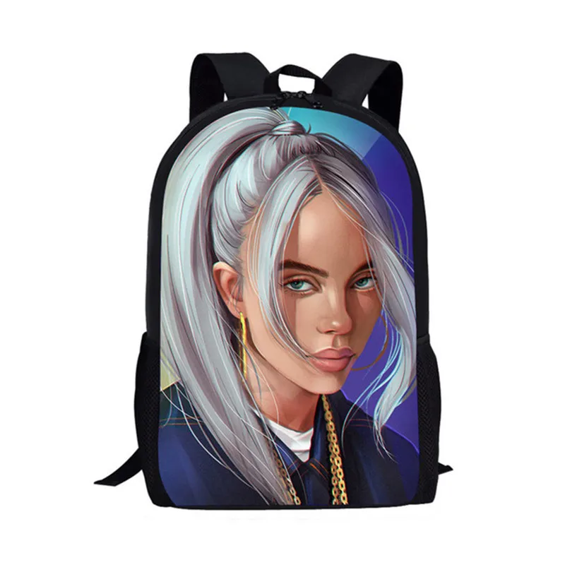 10 (2)C Coloranimal Billie Eilish школьный рюкзак Набор для девочек-подростков школьная сумка американская африканская королева рюкзак для школьников - Цвет: 10 (2)C