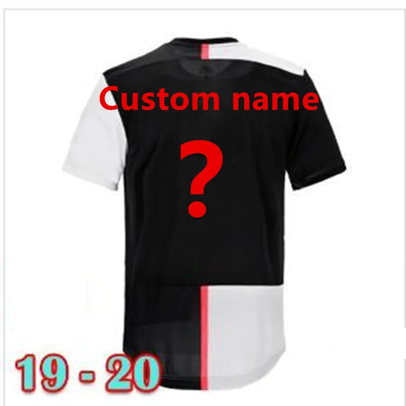 19/20 Футбольная Футболка BUFFON Dybala DE LIGT Ramsey Emre Can Ronaldo Mandzukic Kean, Футбольная Футболка для взрослых, майки - Цвет: shirt