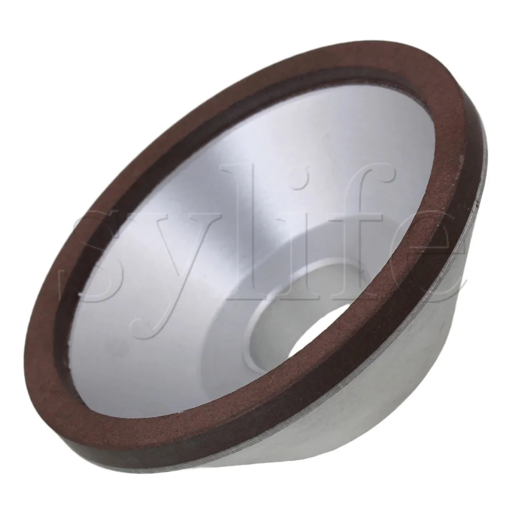 100mm OD 5mm Diamond Width Bowl Cup Shape Grinding Wheel Grinder 180 Grit abrasive wheel grinding wheel