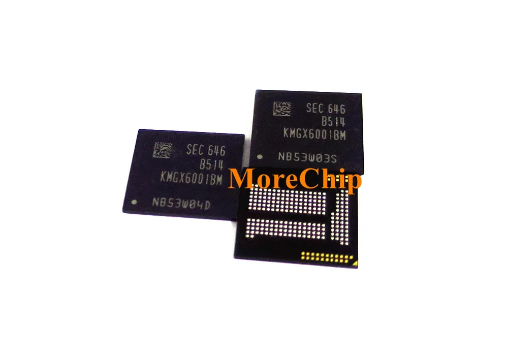 KMGX6001BM-B514&nbsp;EMCP32+4 eMMC+LPDDR3 32GB NAND Flash Memory IC Chip BGA221 Soldered Ball Pins&nbsp;90元 1个_副本
