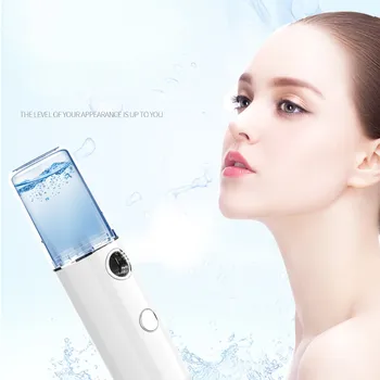 

Portable 30ml Face Steamer Nano Sprayer Humidifier Mist Atomization Moisturizing Sprayer USB Charging Maquina Facial Humidifier