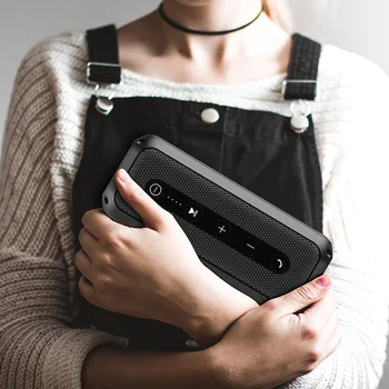 

TWS High Power 20W Subwoofer 4000mah Wireless Bluetooth Speaker AUX FM Waterproof Splashproof Handsfree Call TF Card F40131