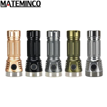 

MATEMINCO MT07 Multi-purpose Flashlight 7* SST-20 max 5500 lumen beam throw 414M Type-C charging 26650 21700 18650 Battery Torch