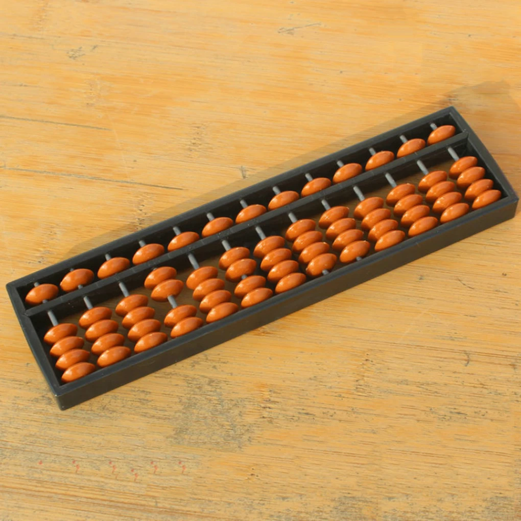 

Hot Sale 13 Digits Arithmetic Tool Kid's Math Learn Aid Calculate Infant Abacus Toys for Early Education Baby Toys