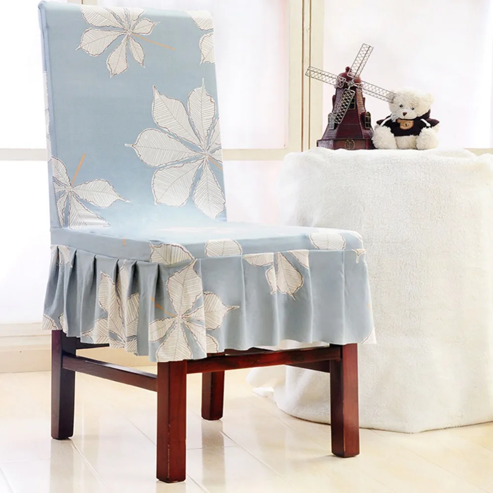 Meijuner Чехол для стула полиэстер протектор эластичное пальто с оборками чехол
