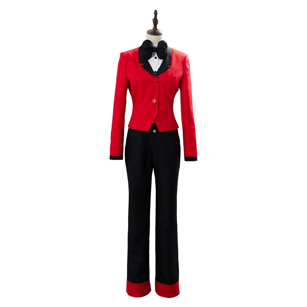 Hazbin Hotel Charlie Cosplay Costume for Women - Custom Made Red Suit Uniform for Halloween, Carnival, and Christmas image 2