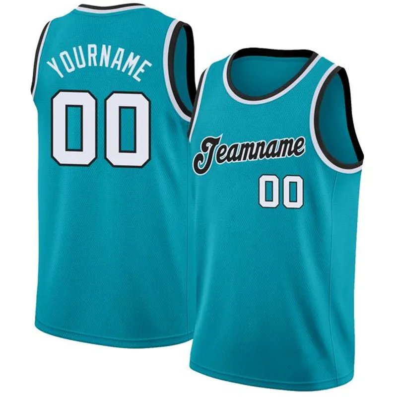 Basketball Jersey Full Sublimation Team Name/Number Active Breathable Training Athletic Round-Neck Shirts for Adults/Kids