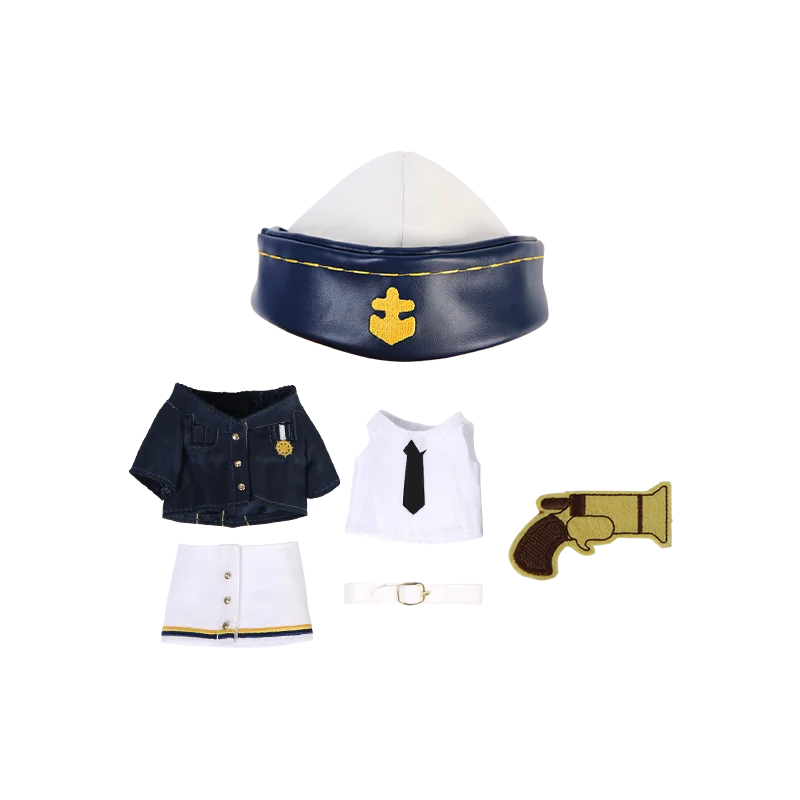 Only costume 01 Игра идентичность V Survivor cosplay плюшевые куклы плюши игрушка изменить костюм наряжаться одежда милые подарки на Рождество и Хэллоуин - Цвет: Only costume 01