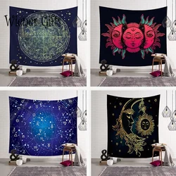 Mandala Wall Hanging Tapestry Psychedelic Art Carpet for Wall Decor Home Hippie Decorative Tapestries Bedside Yoga Mat