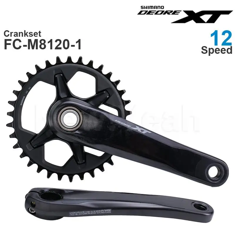 Originale Di Velocità Della Fc-M8120-1 30T 34T 170Mm 175Mm 12 Della Guarnitura Di Shimano Deore Xt M8100