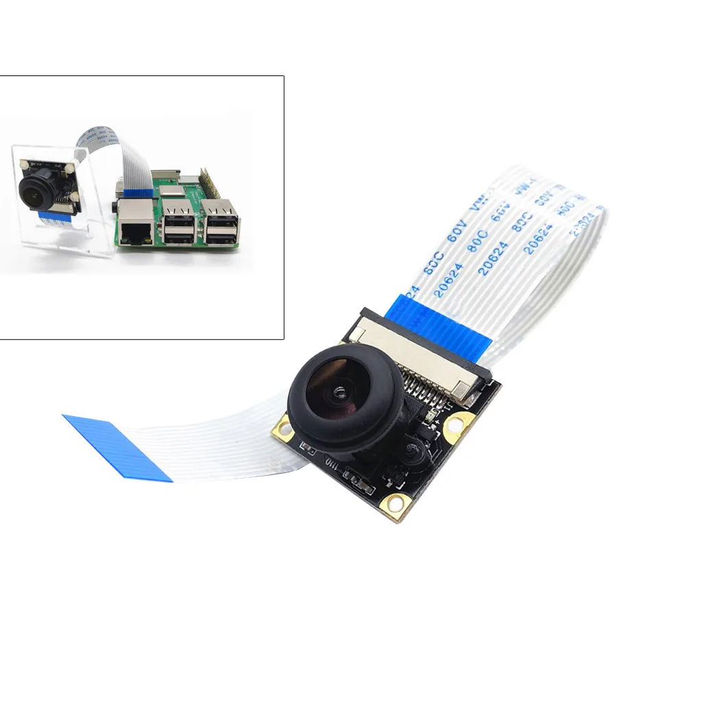 5 мегапикселей RaspberryPi модуль камеры 1080p OV5647 датчик с 6 дюймов 15 Pin