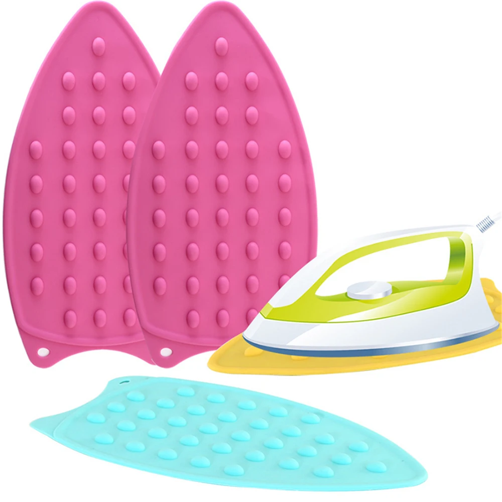 1PC-Silicone-Iron-Hot-Protection-Rest-Pad-Mat-Safe-Surface-Iron-Stand-Mat-Rest-Ironing-Pad