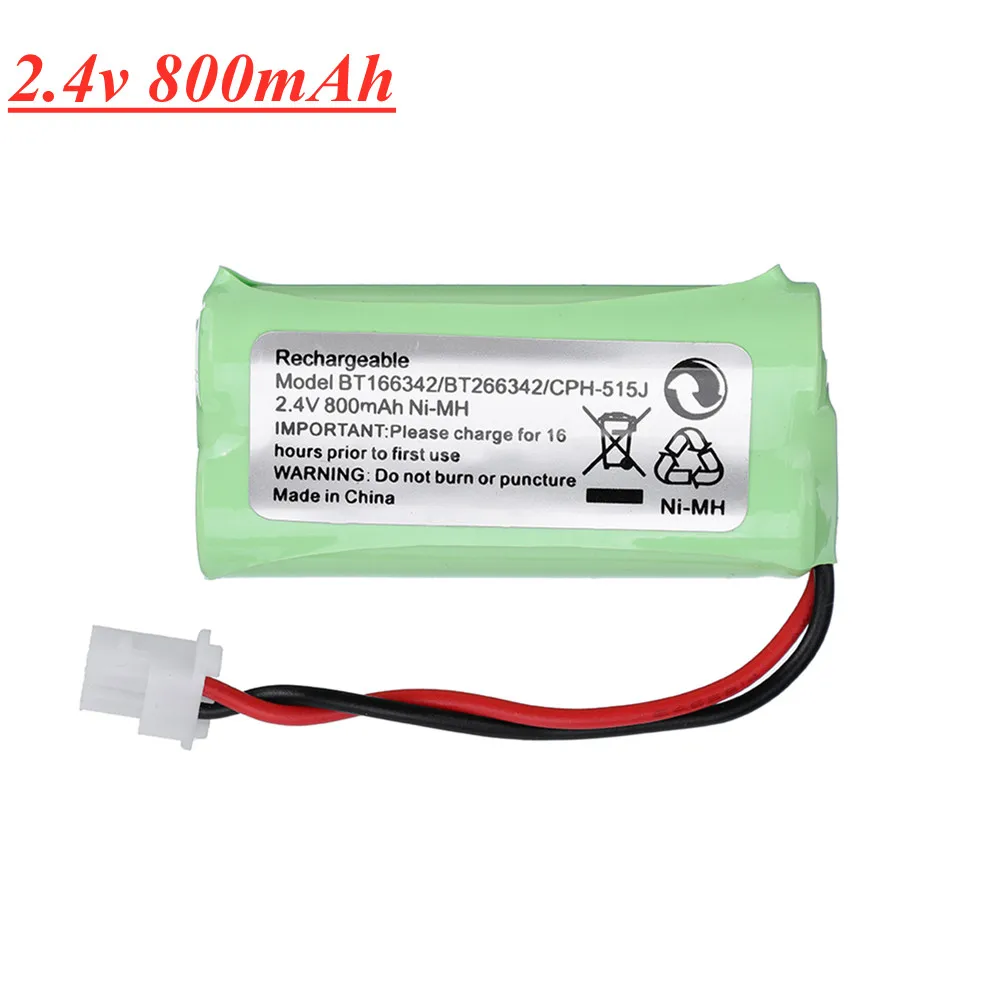 Bt166342 800mah Aaa Nimh Rechargeable Battery For Uniden Bt166342