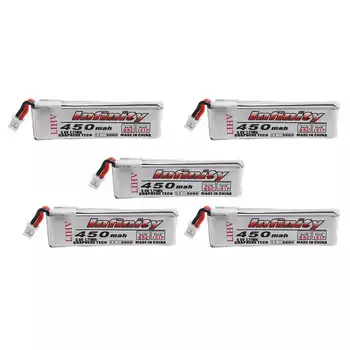 

5Pcs AHTECH Infinty Battery 3.8V 450mAh 85C 1S LiPo Battery for Quadcopter