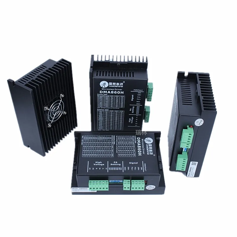 CNC маршрутизатор комплект 4 оси: 4 шт. DMA86H шаговый двигатель Драйвер+ Nema34 двигатель 86HS4802+ 4 осевой интерфейс платы+ блок питания