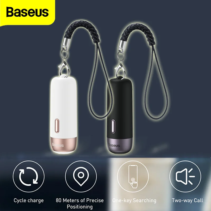 

Baseus T3Â Anti-LostÂ Tracker IntelligentÂ RechargeableÂ for iPhone Android 80m Smart Bluetooth GPS Tracker for Key Finder Child