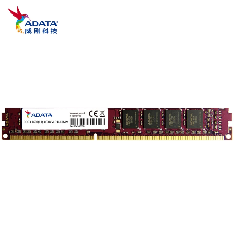 AData ram DDR3 4 ГБ 8 ГБ 1600 МГц настольная память 240pin DDR3 SD ram 1,5 в 8 Гб новая U-DIMM