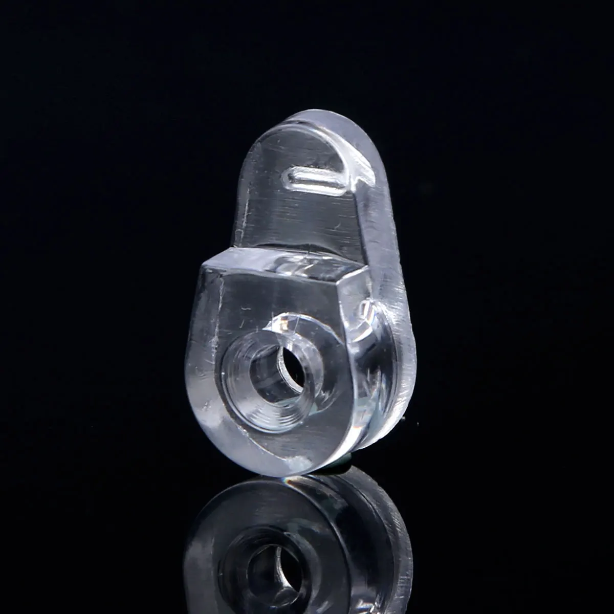 espelho Fix Clips para gabinete, porta, janela, vestir Hardware, 100pcs